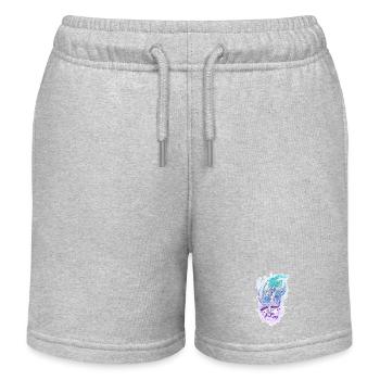 Wicca Verseau Sirène Signe du zodiaque - Short de jogging enfant bio Stanley/Stella - gris chiné - Devant