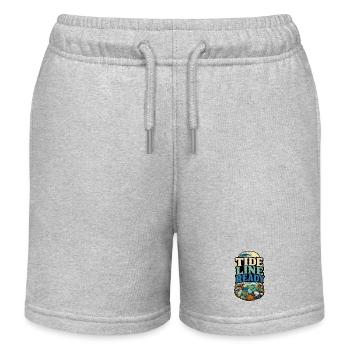 TIDE LINE READY - Kinder Organic Joggingshorts Mini Bolter von Stanley/Stella - Grau meliert - Vorne