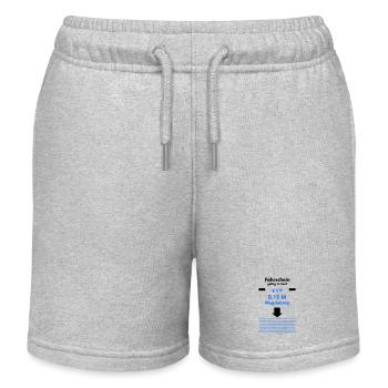 Fahrschein 1979 - Kinder Organic Joggingshorts Mini Bolter von Stanley/Stella - Grau meliert - Vorne