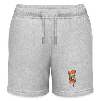 Tiki Motel Sign - Short de jogging enfant bio Stanley/Stella - gris chiné - Devant
