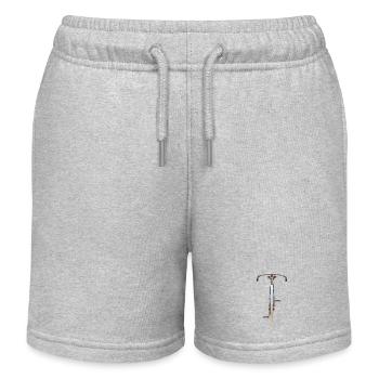 Panther Rennrad, Modell Ellegaard, 1904, vintage - Kinder Organic Joggingshorts Mini Bolter von Stanley/Stella - Grau meliert - Vorne