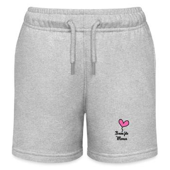 MUTTERTAG. SCHÖNEN MUTTERTAG. MAMA - Kinder Organic Joggingshorts Mini Bolter von Stanley/Stella - Grau meliert - Vorne