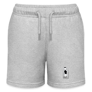 Everything used to be easier - me, for example - Kids Organic Sweat Shorts by Stanley/Stella - heather grey - Front