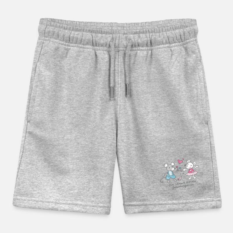 Geburtstagsmaus Kinder Organic Joggingshorts Mini Bolter von Stanley/Stella