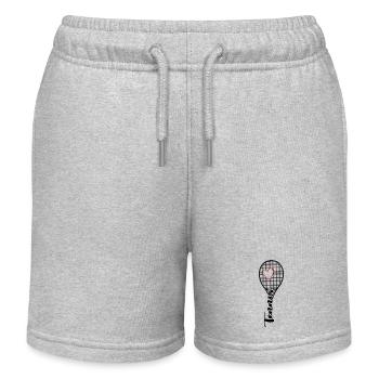 Tennis Joueur de tennis Tennis-love Match Ball - Short de jogging enfant bio Stanley/Stella - gris chiné - Devant