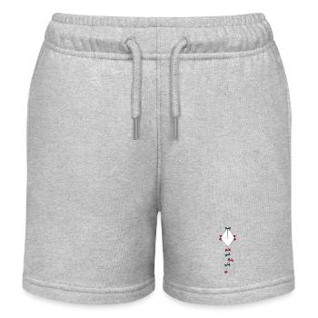 Dragons colorful autumn - Kids Organic Sweat Shorts by Stanley/Stella - heather grey - Front