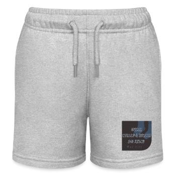 Willy Chilly & Brilly at Killy | Mal 7!! - Kids Organic Sweat Shorts by Stanley/Stella - heather grey - Front