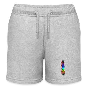 Love Hurts sometimes - Kids Organic Sweat Shorts by Stanley/Stella - heather grey - Front