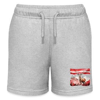 Alexandra Maxa Design AT 3 2 - Kids Organic Sweat Shorts by Stanley/Stella - heather grey - Front