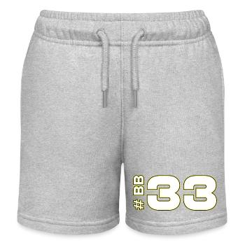 -BB33-2026 - Kinder Organic Joggingshorts Mini Bolter von Stanley/Stella - Grau meliert - Vorne