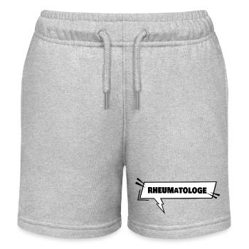 Rheumatologe als Ausbildung - Kinder Organic Joggingshorts Mini Bolter von Stanley/Stella - Grau meliert - Vorne