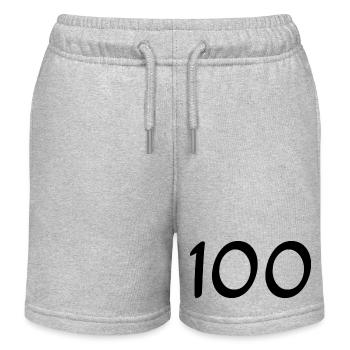 HAPPY BIRTHDAY. HAPPY BIRTHDAY. ANNIVERSARY. - Kids Organic Sweat Shorts by Stanley/Stella - heather grey - Front
