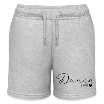 Dance Life - Kinder Organic Joggingshorts Mini Bolter von Stanley/Stella - Grau meliert - Vorne