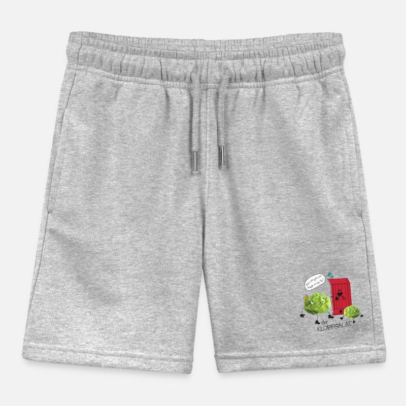 Knock salad Kids Organic Sweat Shorts by Stanley/Stella