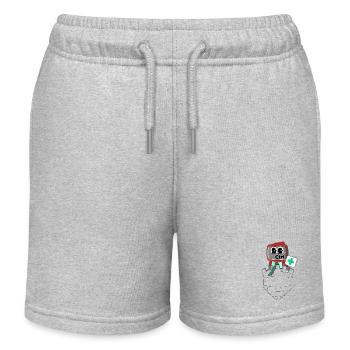 SIE HABEN DIE KONTROLLE - Kinder Organic Joggingshorts Mini Bolter von Stanley/Stella - Grau meliert - Vorne