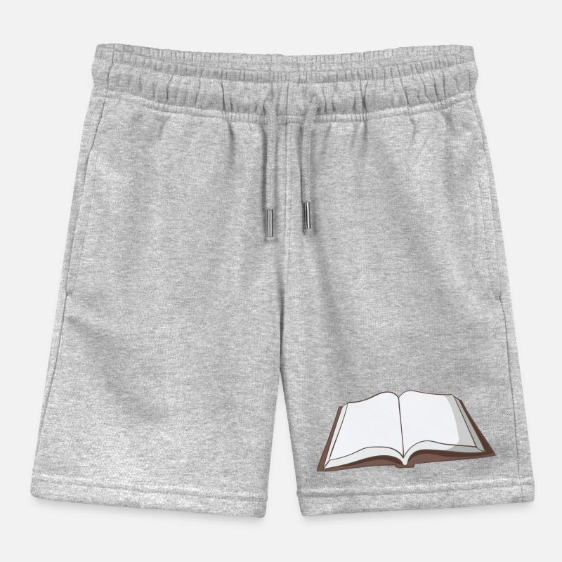 book Kids Organic Sweat Shorts by Stanley/Stella
