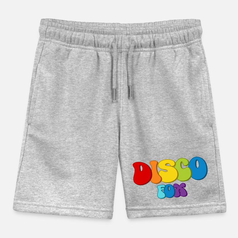 Disco Fox Dance Dancer Discotheque Discofox Dancing Kids Organic Sweat Shorts by Stanley/Stella