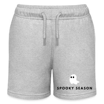 Minimalisme fantomatique - Short de jogging enfant bio Stanley/Stella - gris chiné - Devant