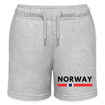 Norway - Kids Organic Sweat Shorts by Stanley/Stella - heather grey - Front