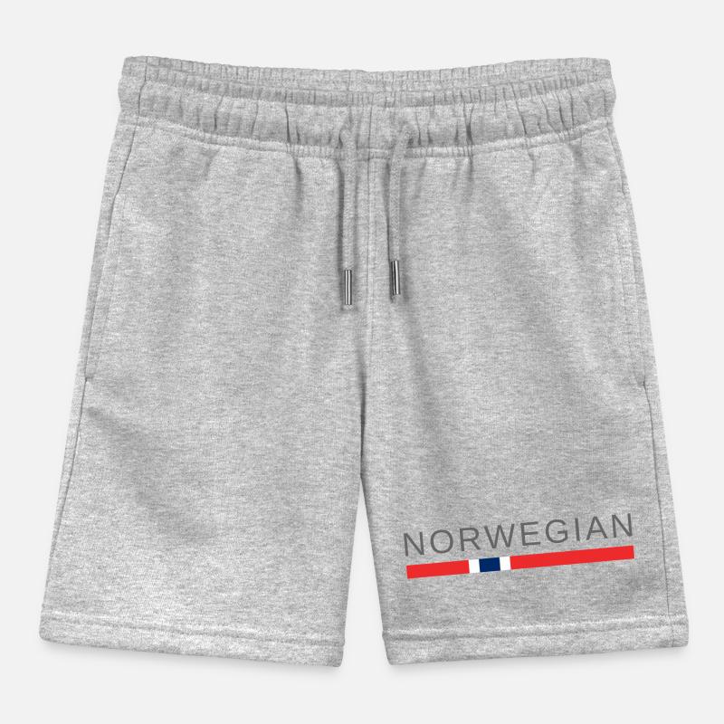 Norwegian Kids Organic Sweat Shorts by Stanley/Stella