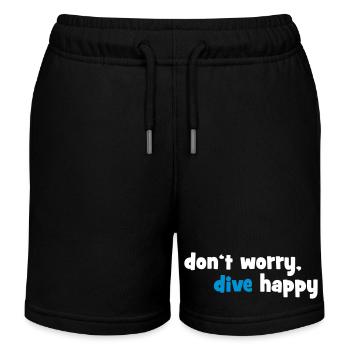 plonger - Short de jogging enfant bio Stanley/Stella - noir - Devant