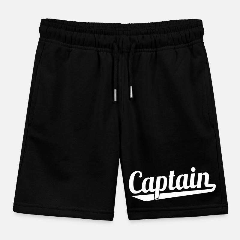 captain Kids Organic Sweat Shorts by Stanley/Stella