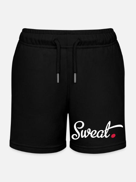 Trainieren - Kinder Organic Joggingshorts Mini Bolter von Stanley/Stella - Schwarz