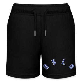 Oslo - Short de jogging enfant bio Stanley/Stella - noir - Devant