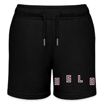 Oslo - Kinder Organic Joggingshorts Mini Bolter von Stanley/Stella - Schwarz - Vorne