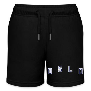 Oslo - Short de jogging enfant bio Stanley/Stella - noir - Devant