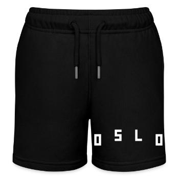 Oslo - Short de jogging enfant bio Stanley/Stella - noir - Devant
