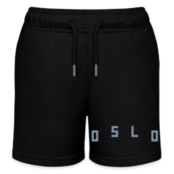 Oslo - Short de jogging enfant bio Stanley/Stella - noir - Devant