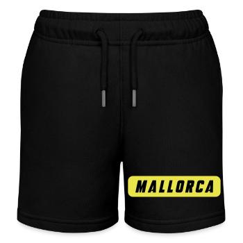 Majorque - Short de jogging enfant bio Stanley/Stella - noir - Devant