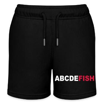 angling - Kids Organic Sweat Shorts by Stanley/Stella - black - Front