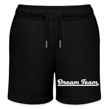 Dream Team - Kinder Organic Joggingshorts Mini Bolter von Stanley/Stella - Schwarz - Vorne