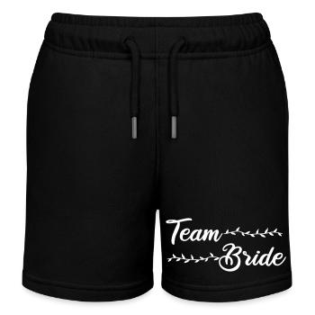 Équipe Bride - Short de jogging enfant bio Stanley/Stella - noir - Devant