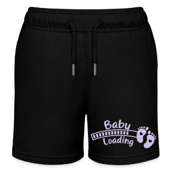 Chargement des pieds de bébé bébé - Short de jogging enfant bio Stanley/Stella - noir - Devant
