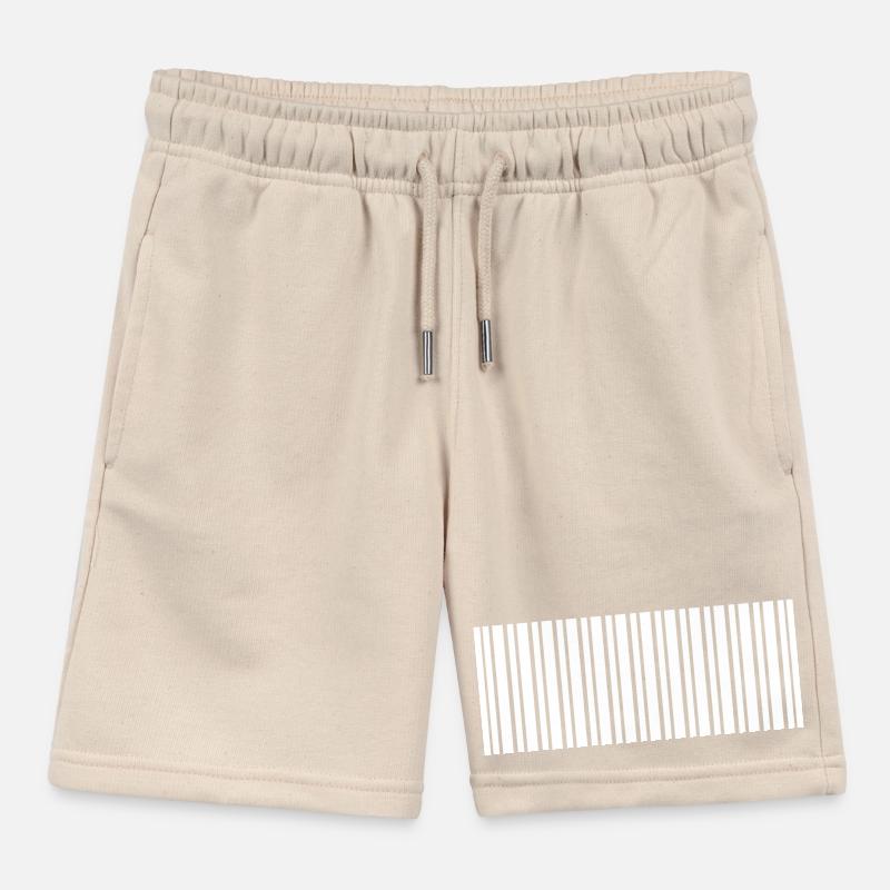 Barcode Kinder Organic Joggingshorts Mini Bolter von Stanley/Stella