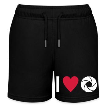 Fotografieren - Kinder Organic Joggingshorts Mini Bolter von Stanley/Stella - Schwarz - Vorne