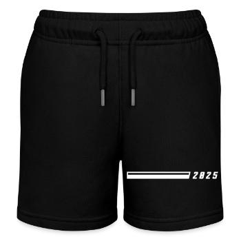 2025 Jahr - Kinder Organic Joggingshorts Mini Bolter von Stanley/Stella - Schwarz - Vorne