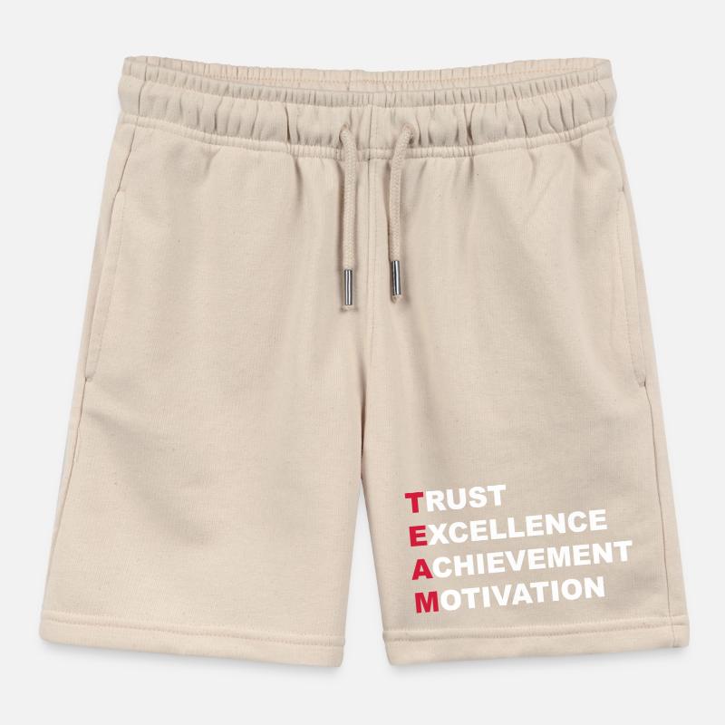 Teamwork Kids Organic Sweat Shorts by Stanley/Stella