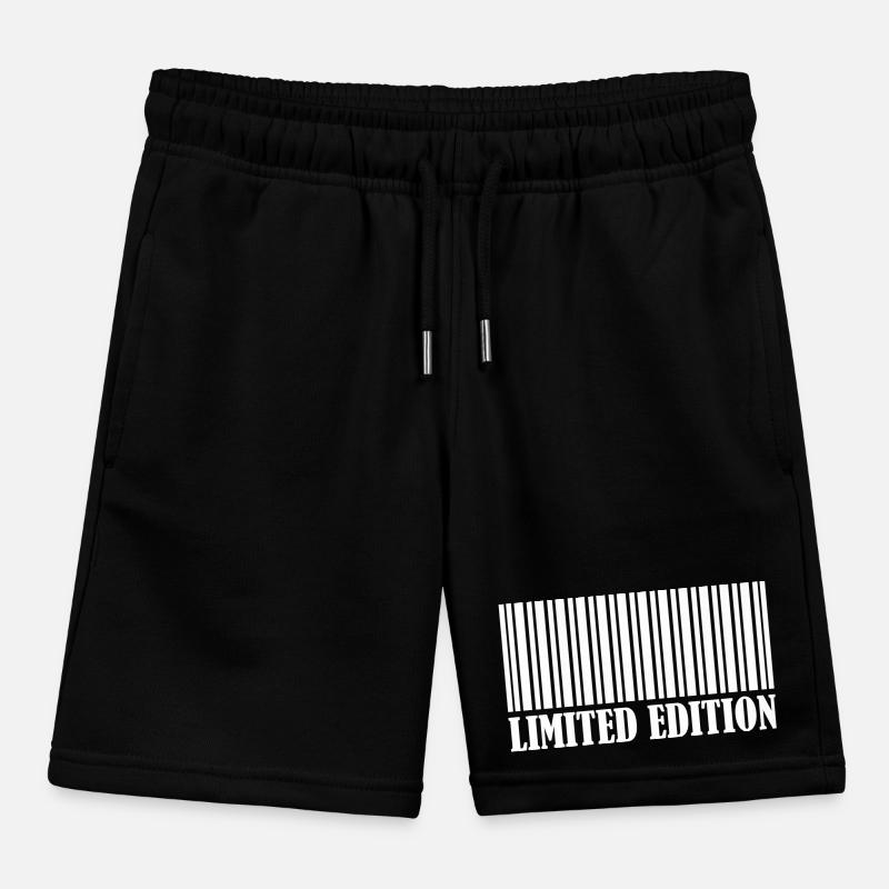 Code-barres édition limitée Short de jogging enfant bio Stanley/Stella