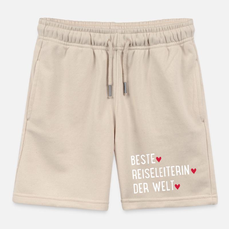 beste reiseleiterin Kinder Organic Joggingshorts Mini Bolter von Stanley/Stella