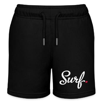 Surf - Kids Organic Sweat Shorts by Stanley/Stella - black - Front