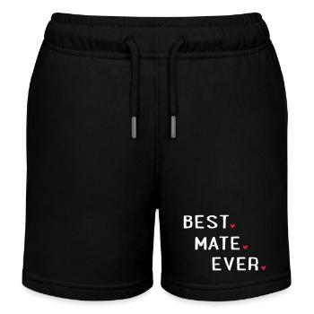 Bester freund - Kinder Organic Joggingshorts Mini Bolter von Stanley/Stella - Schwarz - Vorne