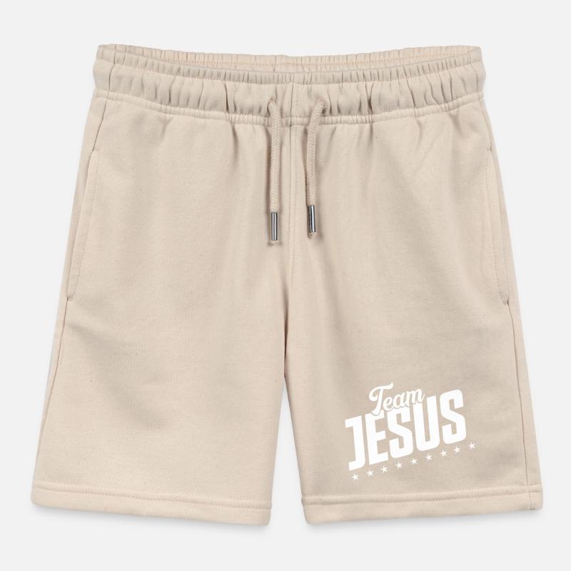 team jesus Kinder Organic Joggingshorts Mini Bolter von Stanley/Stella