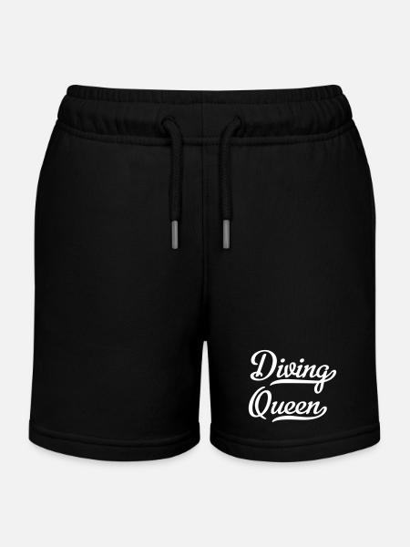 Tauchen - Kinder Organic Joggingshorts Mini Bolter von Stanley/Stella - Schwarz