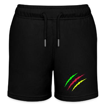 krallen kurdistan - Kinder Organic Joggingshorts Mini Bolter von Stanley/Stella - Schwarz - Vorne