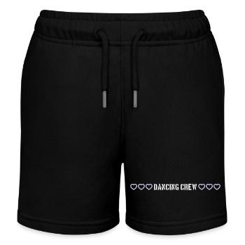 dancing crew herzchen - Kinder Organic Joggingshorts Mini Bolter von Stanley/Stella - Schwarz - Vorne
