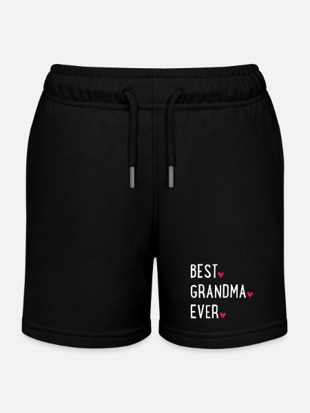 Oma - Stanley/Stella børne sweatshorts økologisk - sort